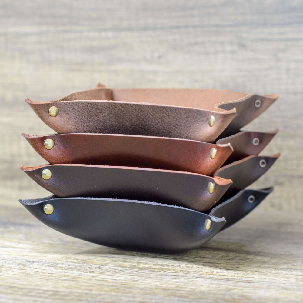 Luxspire Valet Tray, PU Leather Tray, Catchall Tray, En Woen Jewelry...
